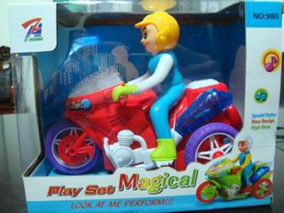 B/O MOTORCYCLE W/MUSIC AND LIGHT,