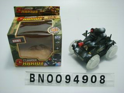 B/O TUMBLING TANK W/LIGHT,MUSIC .W/B,