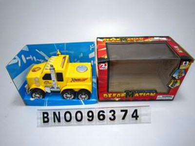 B/O TRANSFORMS CAR W/LIGHT,SOUND,3 COLOR MIX.W/B,