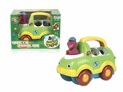 B/O ANIMAL CAR W/MUSIC OBX,