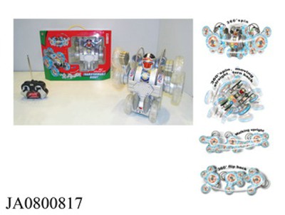 STUNT ROBOT WITH MUSIC/LIGHT,