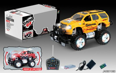 7 FUNCTIONS R/C DANCING CAR W/LIGHT AND MP3,