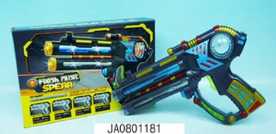 FLASH GUN W/SOUND AND LASER,