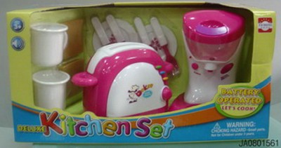 KITCHEN SET W/LIGHT,MUSIC,