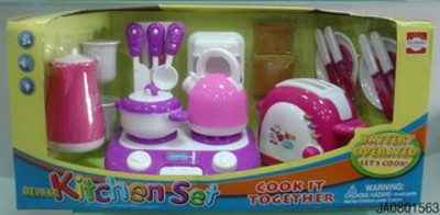 KITCHEN SET W/LIGHT,MUSIC,