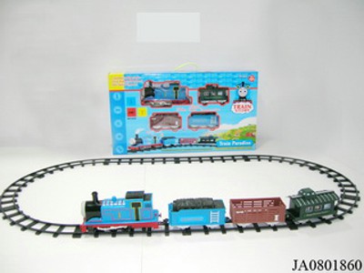 B/O RAIL TRAIN W/SMOKING AND MUSIC,