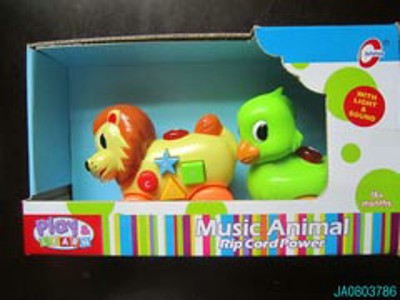 B/O ANIMAL W/LIGHT AND MUSIC,