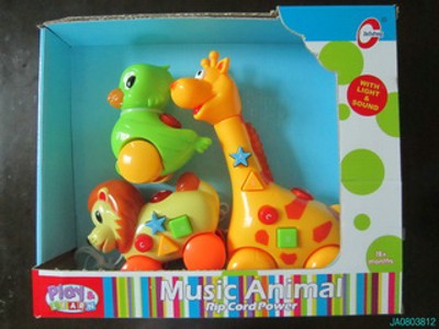 B/O ANIMAL W/LIGHT AND MUSIC,