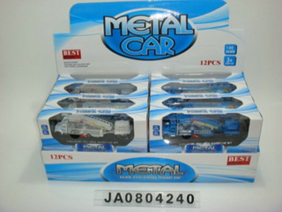 METAL CAR.W/LIGHT AND MUSIC,