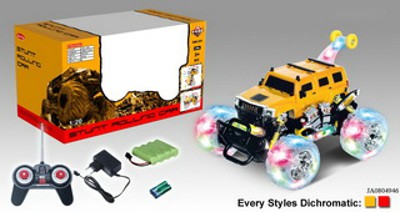 5 FUNCTION R/C STUNT CAR W/CHARGER,