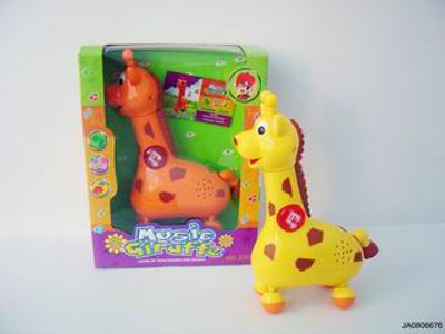 B/O DEER W/LIGHT AND MUSIC,