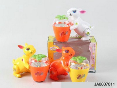 B/O RABBITS W/LIGHT AND MUSIC,