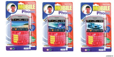 MOBILE PHONE W/MUSIC AND BATTERY,