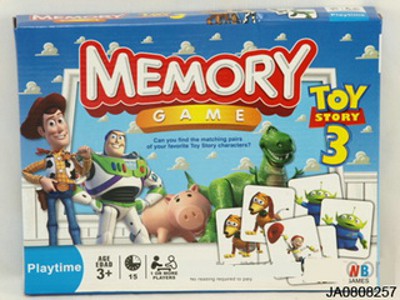 TOY STORY 3 MEMORY GAME,