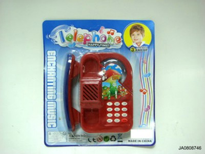 TELEPHONE WITH MUSIC,LIGHT,