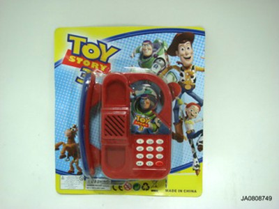 TOY STORY 3 TELEPHONE W/LIGHT AND MUSIC,