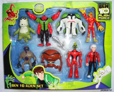 BEN10 MAN SET W/WATCH AND PINGPONG GUN
,