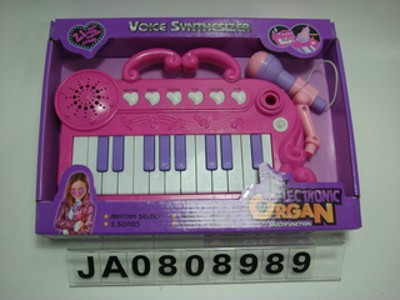 ELECTRONIC ORGAN W/MUSIC,