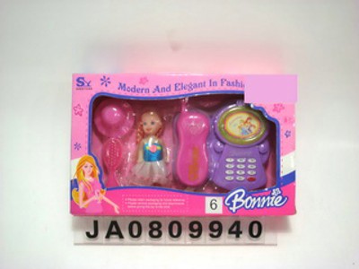PHONE W/MUSIC,DOLL,
