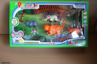 B/O MAGNETIC FORCE RAILWAY ANIMAL,