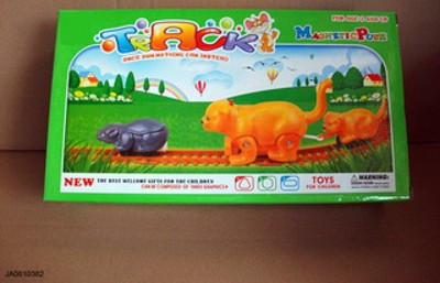 B/O MAGNETIC FORCE RAILWAY ANIMAL,