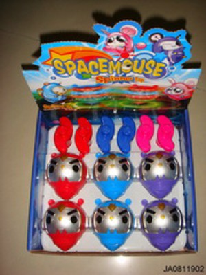 TOP W/FLASH LIGHT,MUSIC（6PCS),