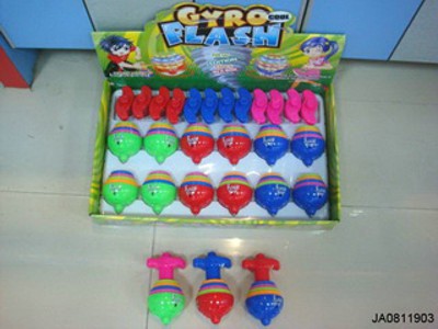 TOP W/FLASH LIGHT,MUSIC（12PCS),