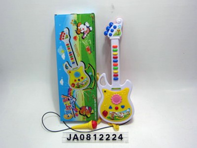 GUITAR W/MUSIC,LIGHT,