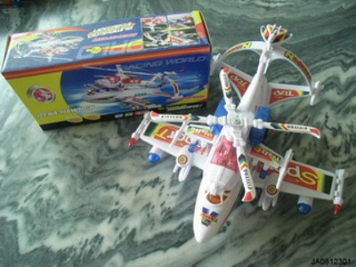 B/O PLANE W/LIGHT,SOUND,