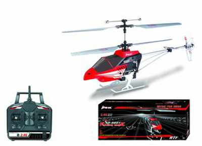 2.4G 4 CHANNEL METAL R/C PLANE,