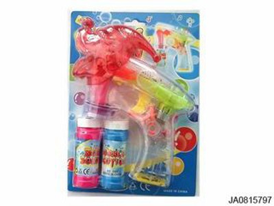B.O BUBBLE GUN W/LIGHT,