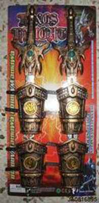 SWORD AND FOUR WRISTBANDS,