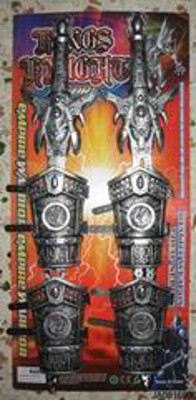 SWORD AND FOUR WRISTBANDS,