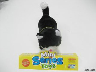 WALKING B/O CAT HEAD AND TAIL CAN MOVING
 W/LIGHT,SOUND,