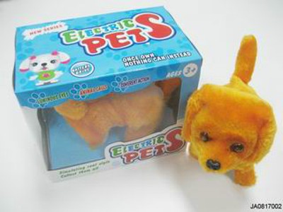 WALKING B/O DOG HEAD TAIL MOVE W/LIGHT,SOUND,
