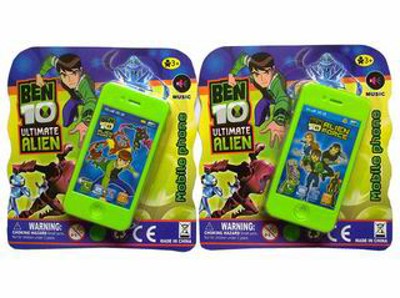 BEN10 MOBILE PHONE W/MUSIC,