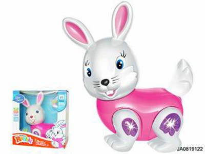 B/O RABBIT W/LIGHT AND MUSIC,