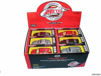 METAL PULL BACK CAR W/MUSIC,