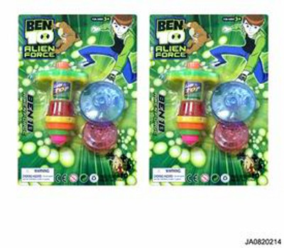 BEN10 BOUNCE TOP + TWO TOP W/LIGHT,