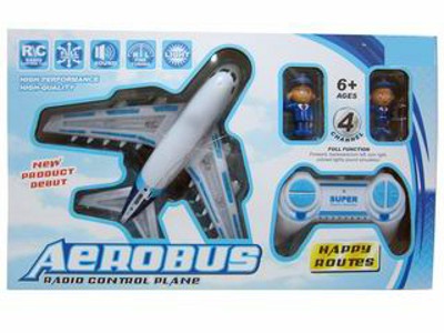 4 CHANNEL R/C PLANE W/LIGHT,MUSIC,