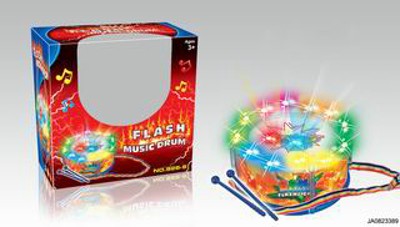 DRUM W/FLASH LIGHT AND MUSIC,