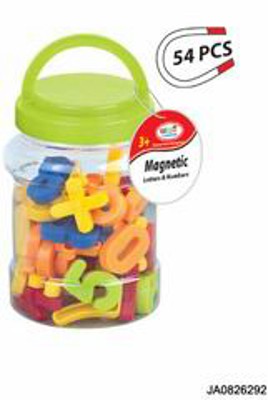 LETTER & NUMBERS 54PCS,