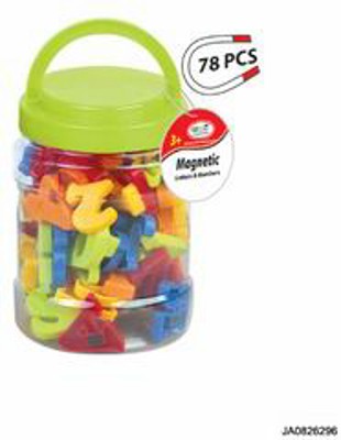 LETTER & NUMBERS 78PCS,