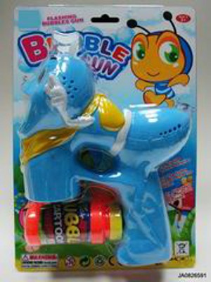 BUBBLE GUN W/LIGHT AND MUSIC,