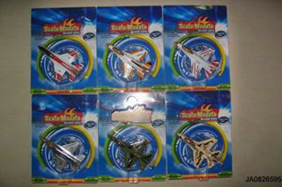 1:130 METAL PULL BACK F-16 FIGHTER PLANE,
