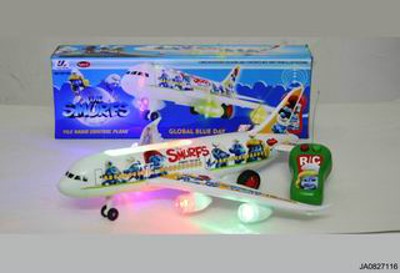 2 CHANNEL R/C PLANE W/LIGHT,MUSIC,