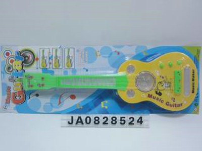 GUITAR W/FLASH LIGHT,MUSIC,