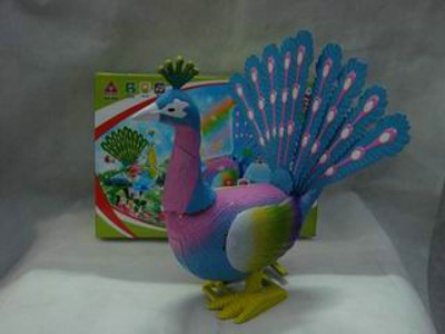 B/O PEACOCK W/MUSIC,LIGHT,