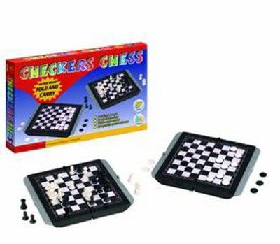 MAGNETIC CHESS & CHECKERS,