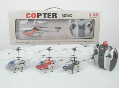 3.5 CHANNEL R/C HELICOPER W/LIGHT，TOP,